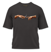 Zeus Smoke Baskılı Oversize Tişört