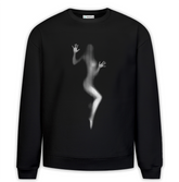 Hot Body Baskılı Premium Oversize Sweatshirt