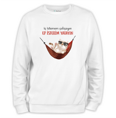 Ep Yatayın Baskılı Regular Sweatshirt