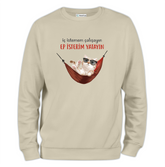 Ep Yatayın Baskılı Regular Sweatshirt