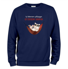 Ep Yatayın Baskılı Regular Sweatshirt