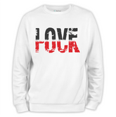 LoveFuck Baskılı Regular Sweatshirt