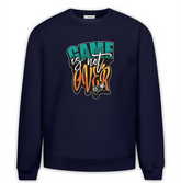 Game is Not Over Baskılı Premium Oversize Sweatshirt