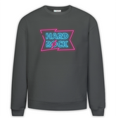 Hard Rock Baskılı Premium Oversize Sweatshirt
