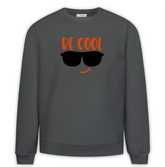 Be Cool Baskılı Premium Oversize Sweatshirt