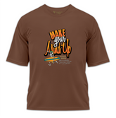 Make Your Mind Up Baskılı Oversize Tişört