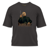 Asalet Baskılı Oversize Tişört