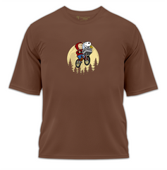 E.T. Snoopy Baskılı Oversize Tişört