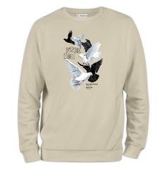 Freedom Baskılı Regular Sweatshirt