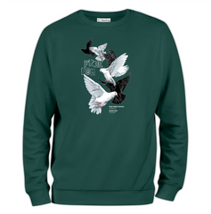 Freedom Baskılı Regular Sweatshirt