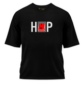 Hip Hop Baskılı Oversize Tişört