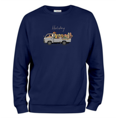 Holiday Baskılı Regular Sweatshirt