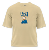 I Can't Hear Baskılı Oversize Tişört