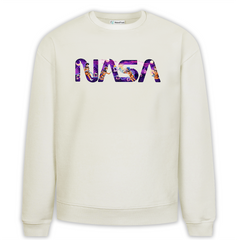 Nasa Baskılı Premium Oversize Sweatshirt
