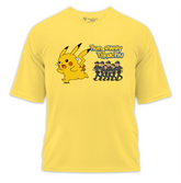Run Away Pikachu Baskılı Oversize Tişört