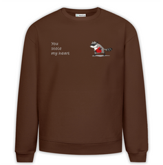 You Stole Baskılı Premium Oversize Sweatshirt