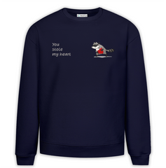 You Stole Baskılı Premium Oversize Sweatshirt