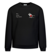 You Stole Baskılı Premium Oversize Sweatshirt