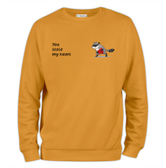 You Stole Baskılı Regular Sweatshirt