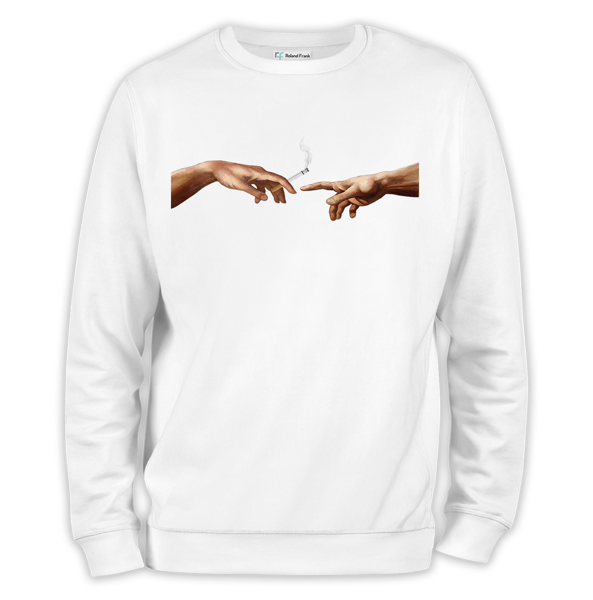 Zeus Smoke Baskılı Regular Sweatshirt
