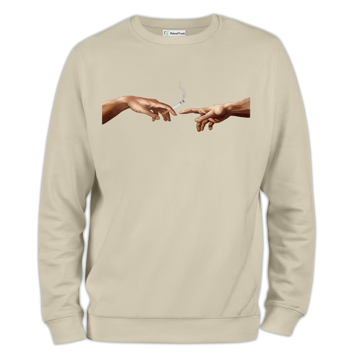 Zeus Smoke Baskılı Regular Sweatshirt
