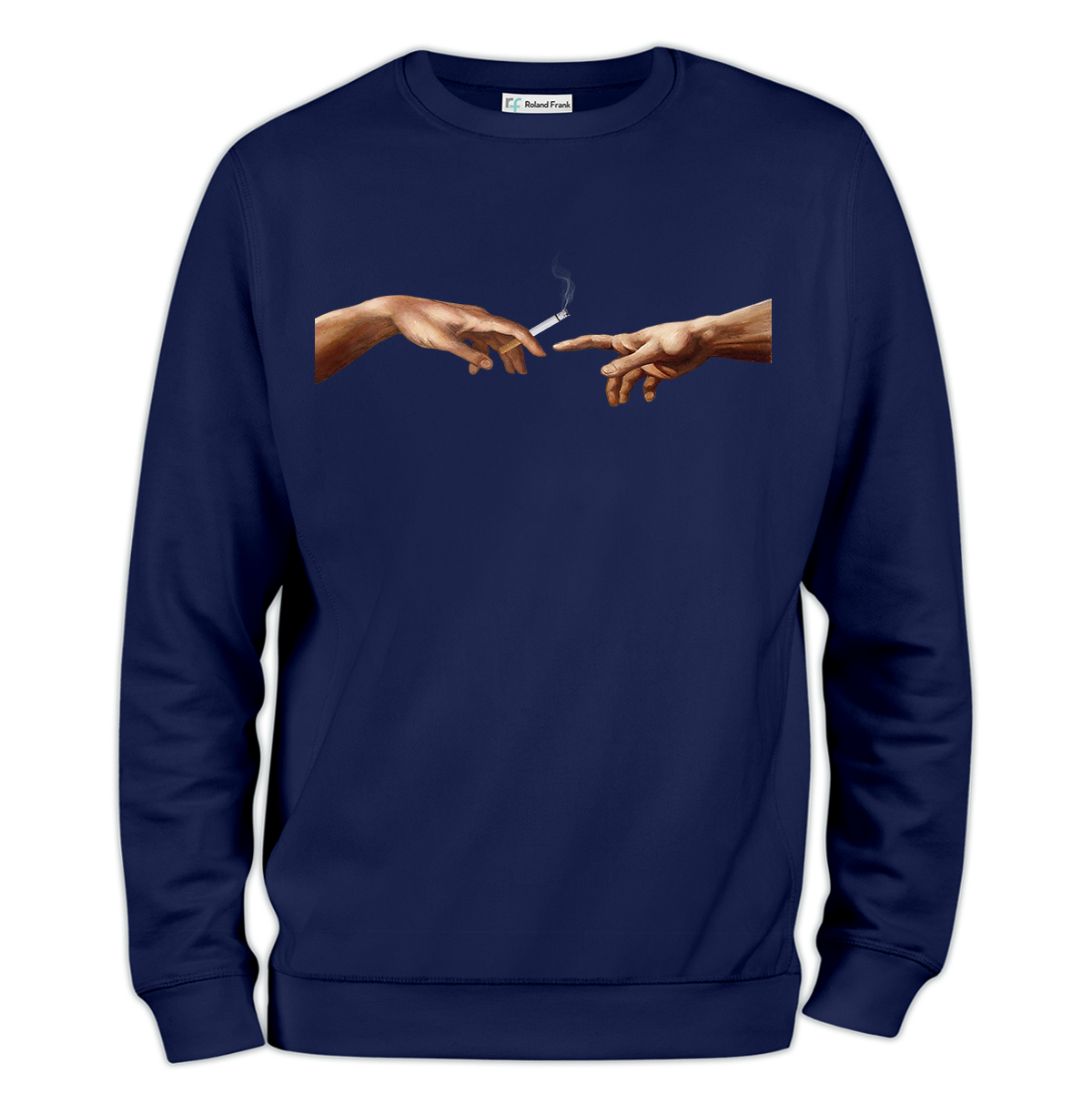 Zeus Smoke Baskılı Regular Sweatshirt