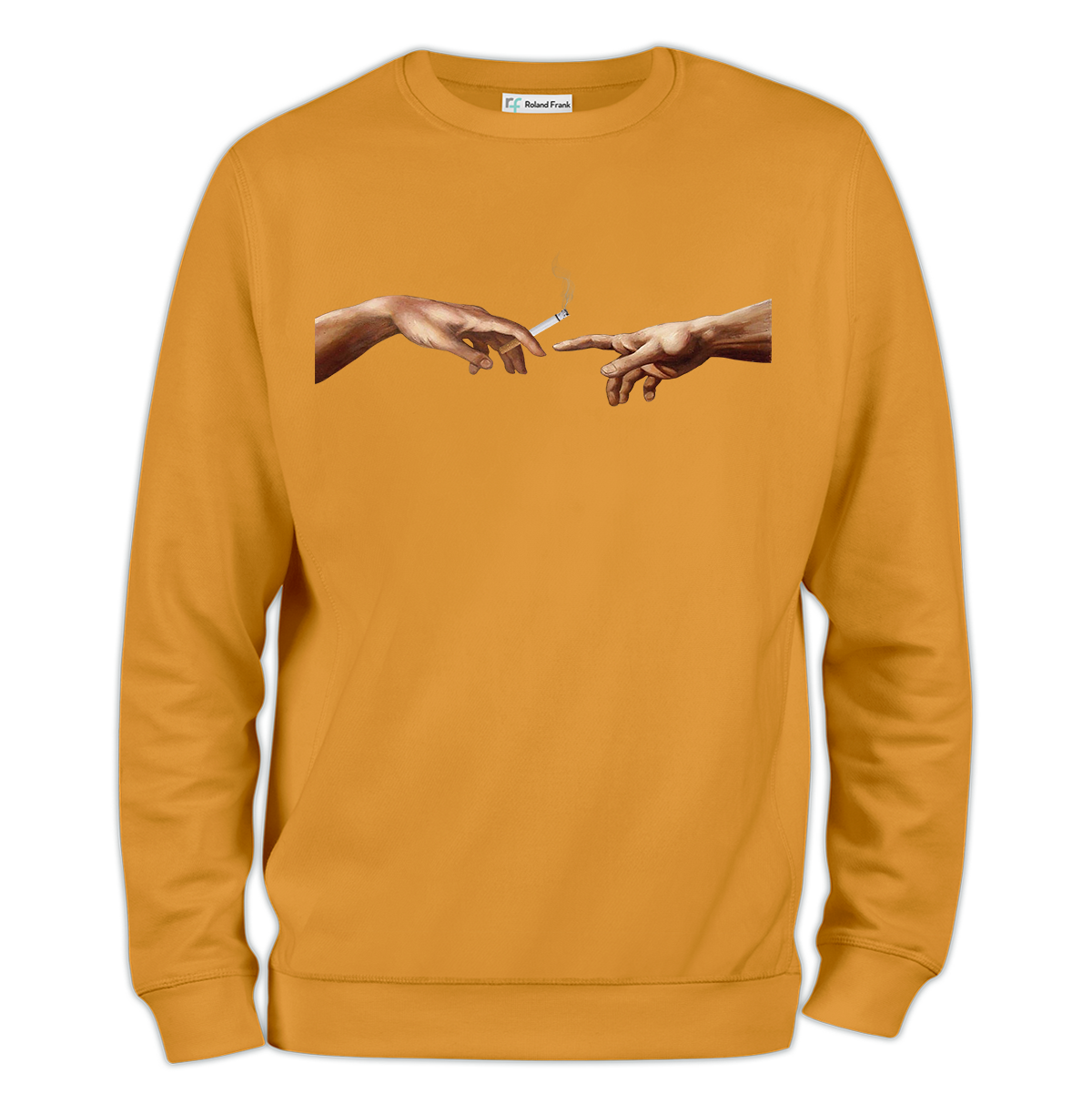 Zeus Smoke Baskılı Regular Sweatshirt