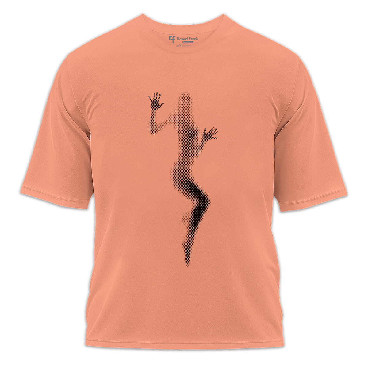 Hot Body Baskılı Oversize Tişört