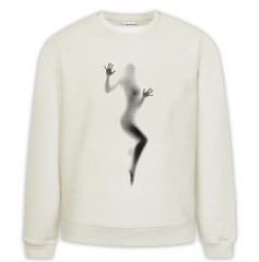 Hot Body Baskılı Premium Oversize Sweatshirt