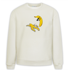 Dead Banana Baskılı Premium Oversize Sweatshirt