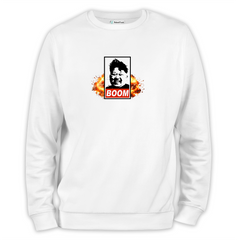 Boom Baskılı Regular Sweatshirt