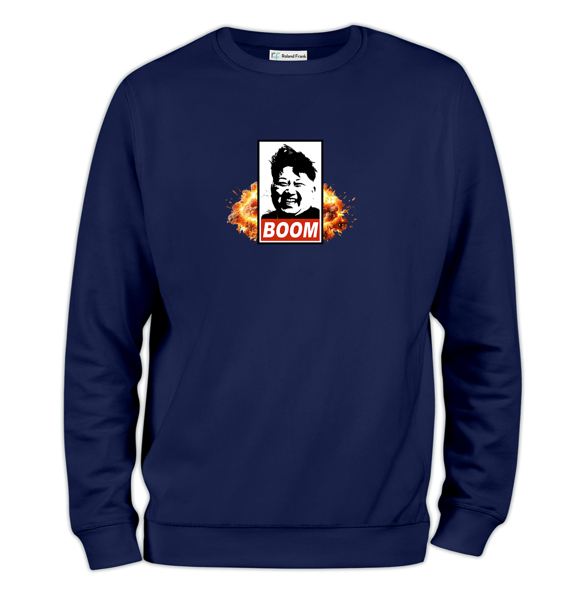 Boom Baskılı Regular Sweatshirt
