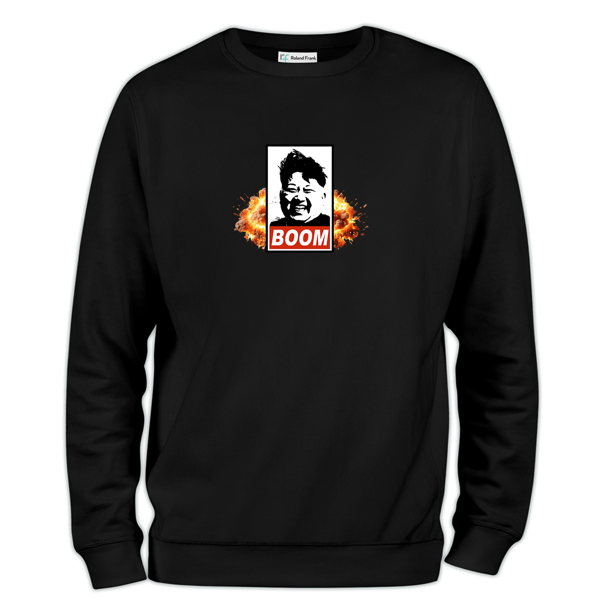 Boom Baskılı Regular Sweatshirt