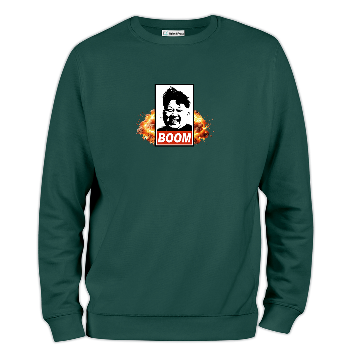 Boom Baskılı Regular Sweatshirt
