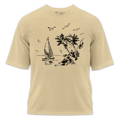 Peace Baskılı Oversize Tişört