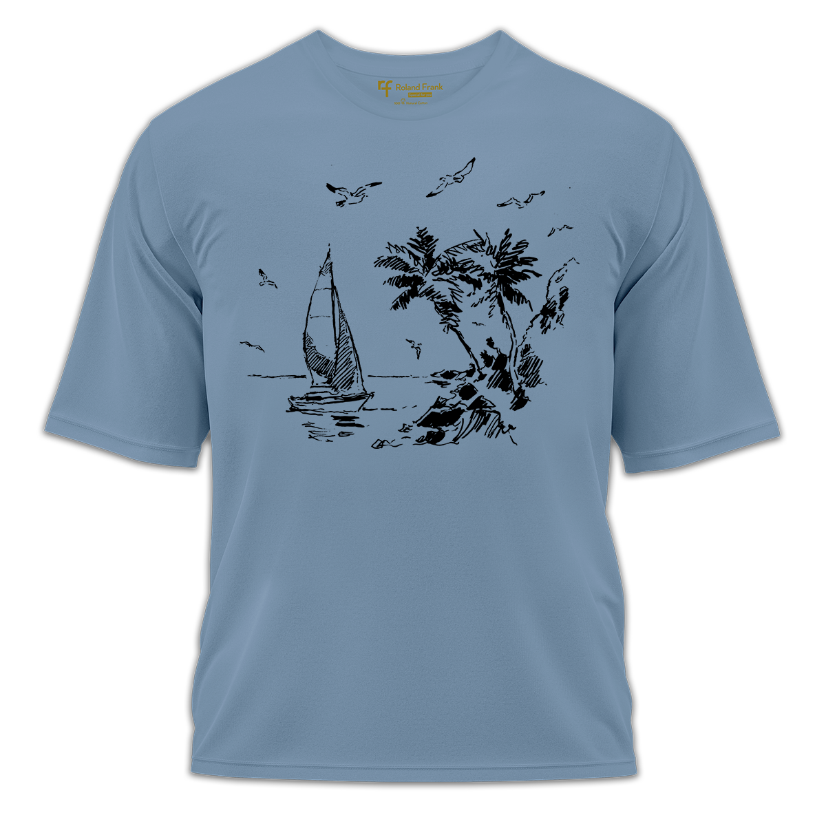 Peace Baskılı Oversize Tişört