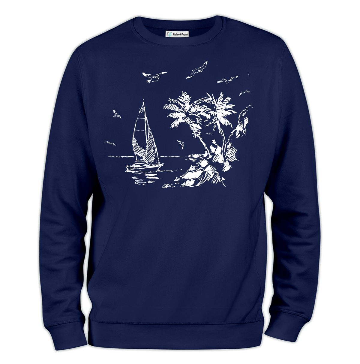 Peace Baskılı Regular Sweatshirt