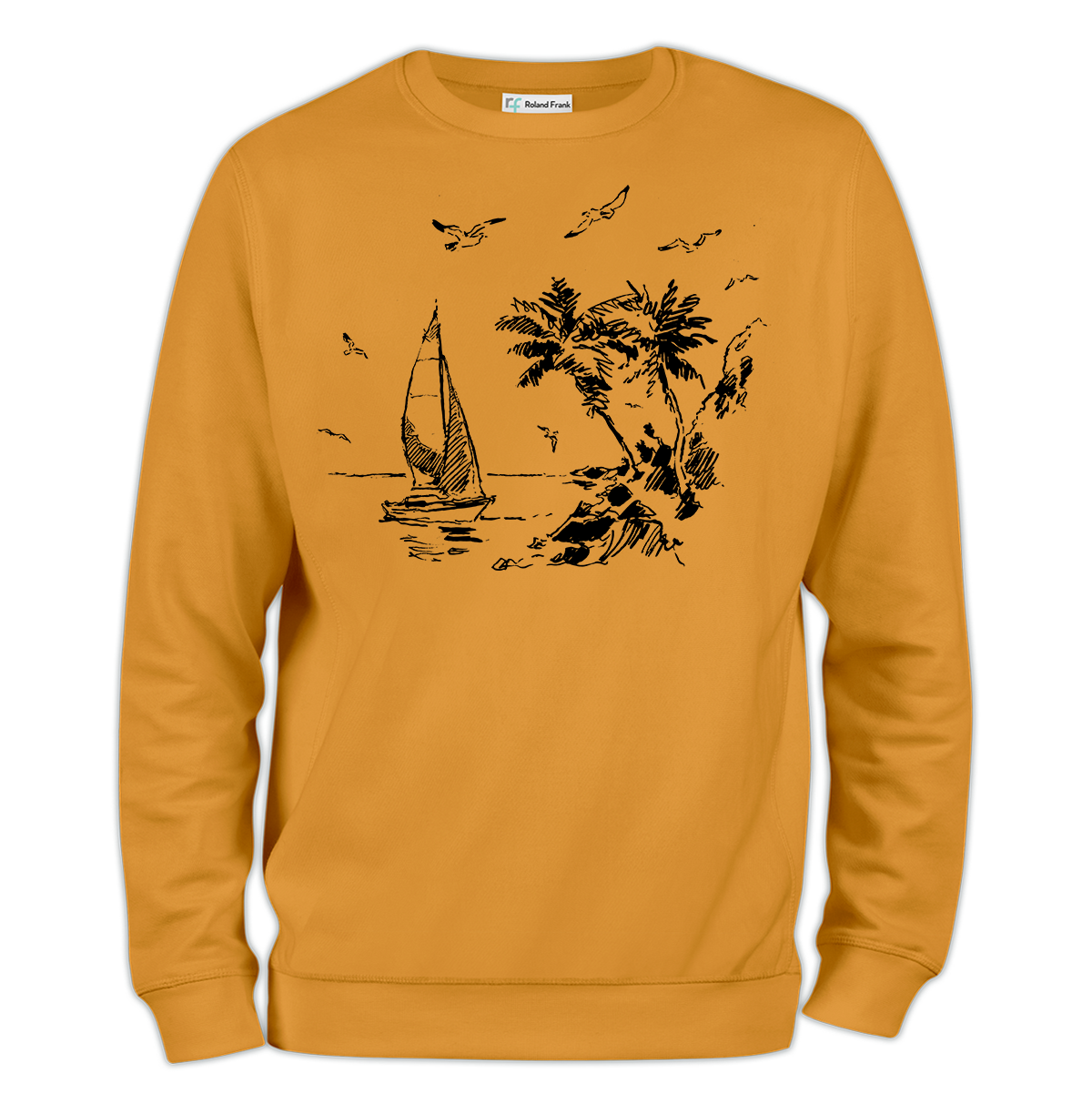 Peace Baskılı Regular Sweatshirt