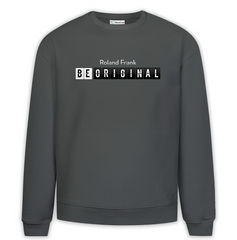 Be Original Baskılı Premium Oversize Sweatshirt