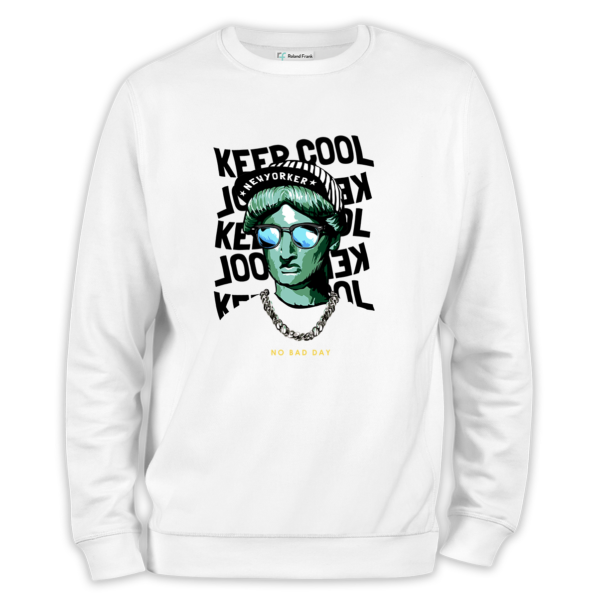 Newyorker Baskılı Regular Sweatshirt