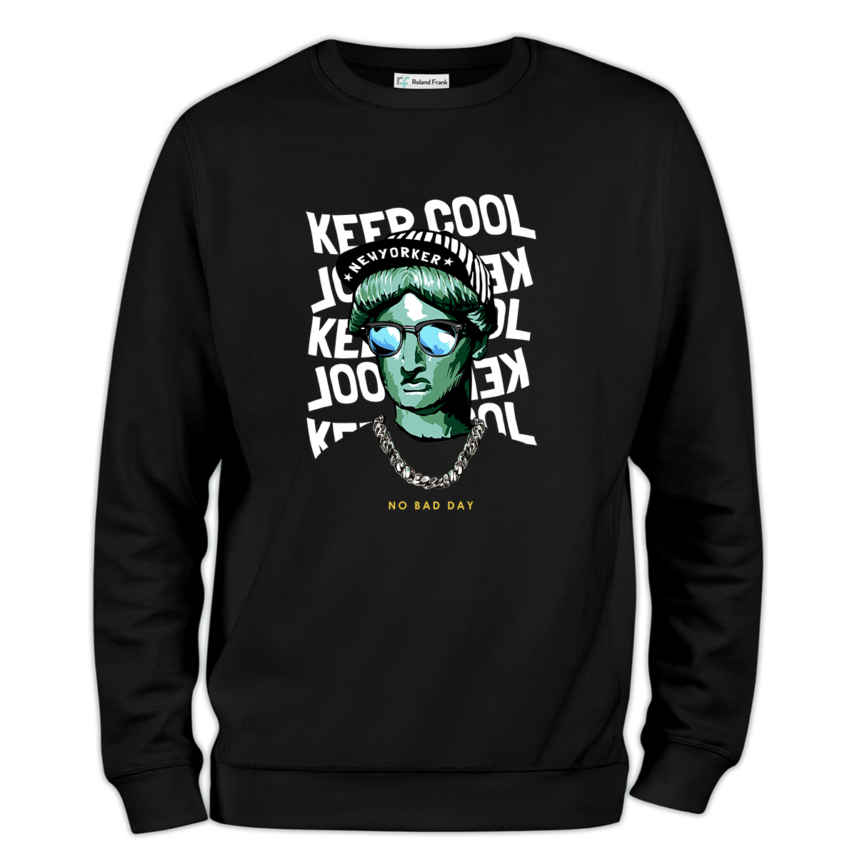 Newyorker Baskılı Regular Sweatshirt