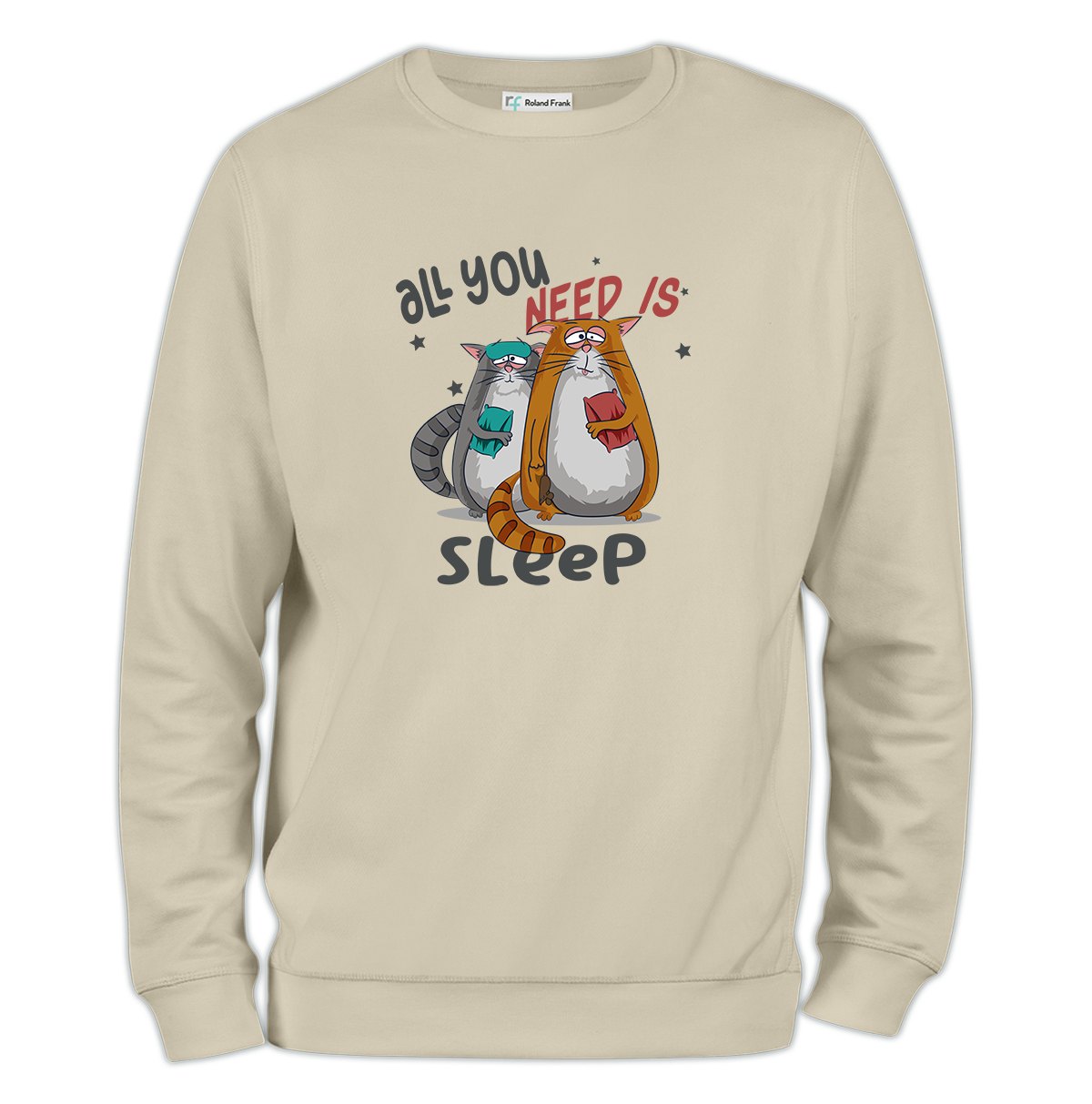 All You Need Baskılı Regular Sweatshirt