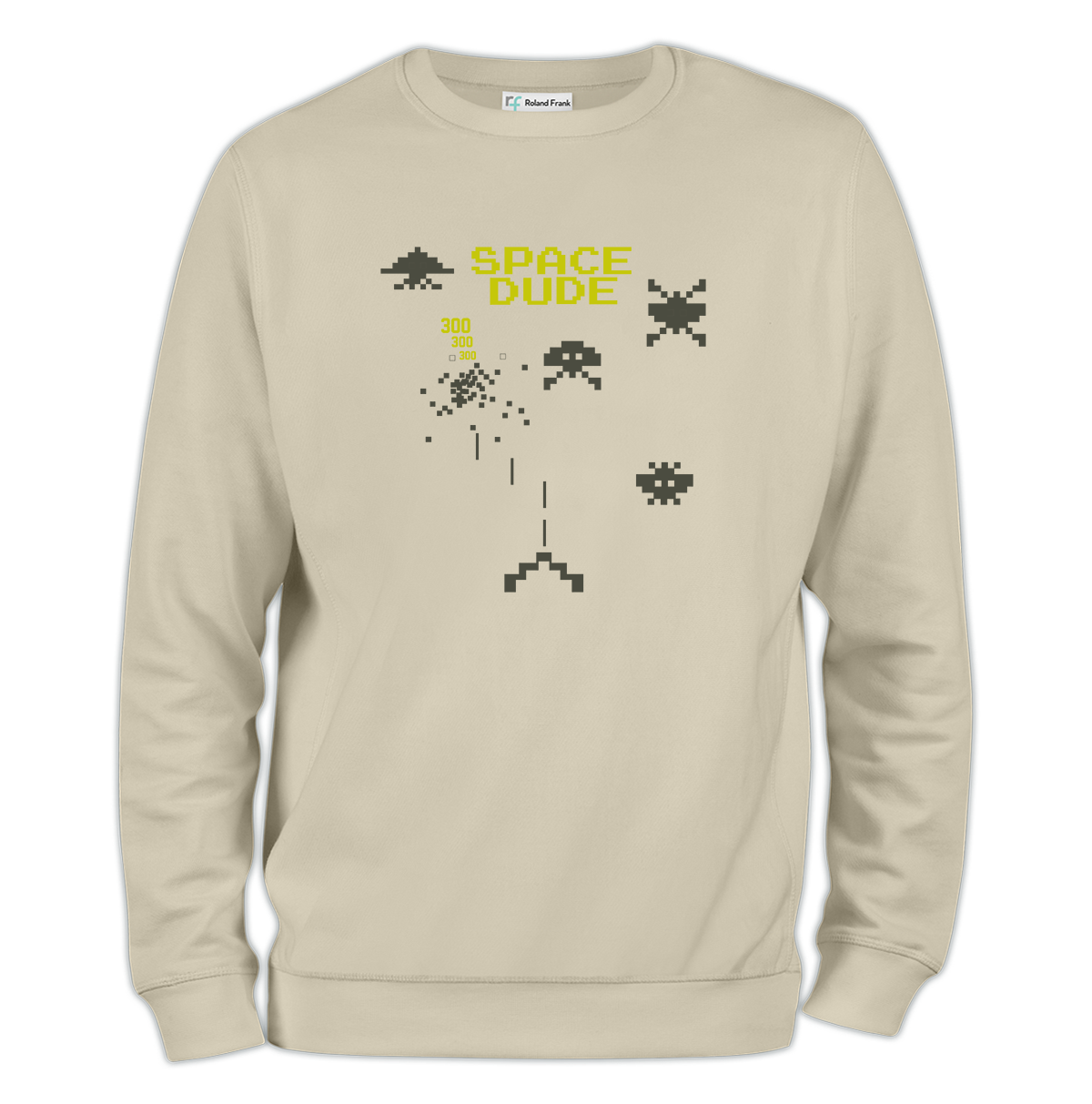 Space Dude Baskılı Regular Sweatshirt