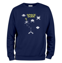 Space Dude Baskılı Regular Sweatshirt