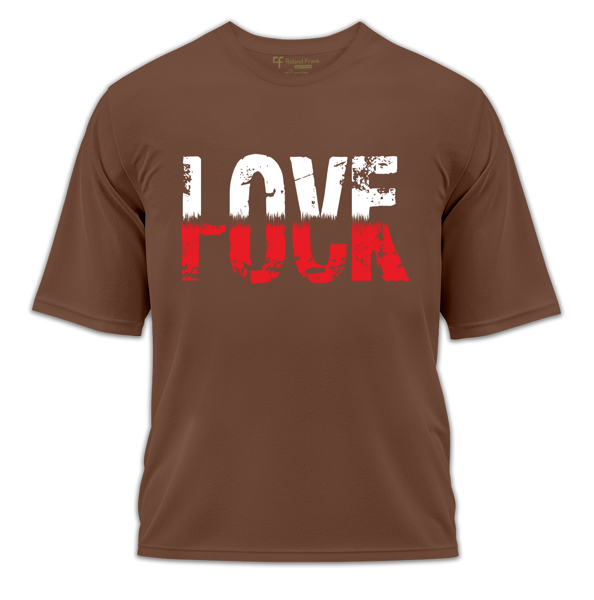 LoveFuck Baskılı Oversize Tişört