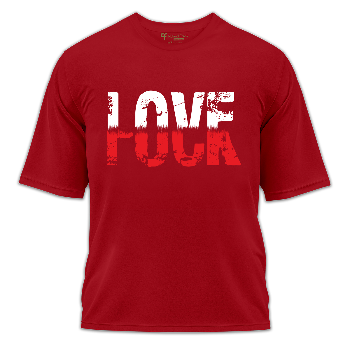 LoveFuck Baskılı Oversize Tişört