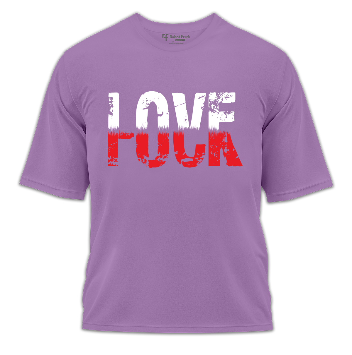 LoveFuck Baskılı Oversize Tişört