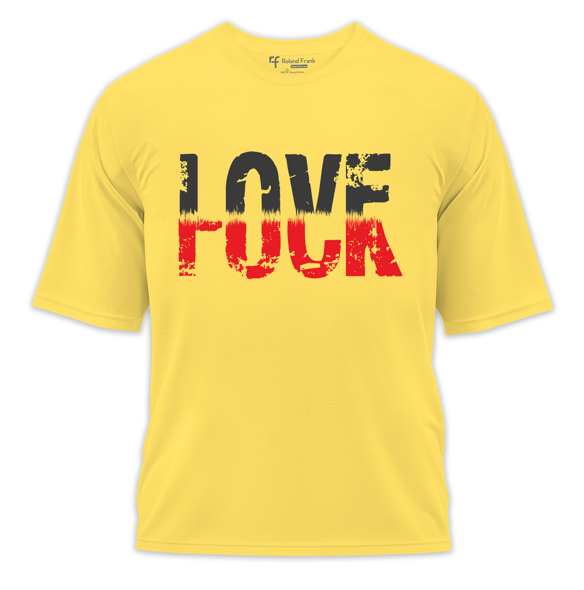LoveFuck Baskılı Oversize Tişört