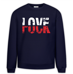 LoveFuck Baskılı Premium Oversize Sweatshirt