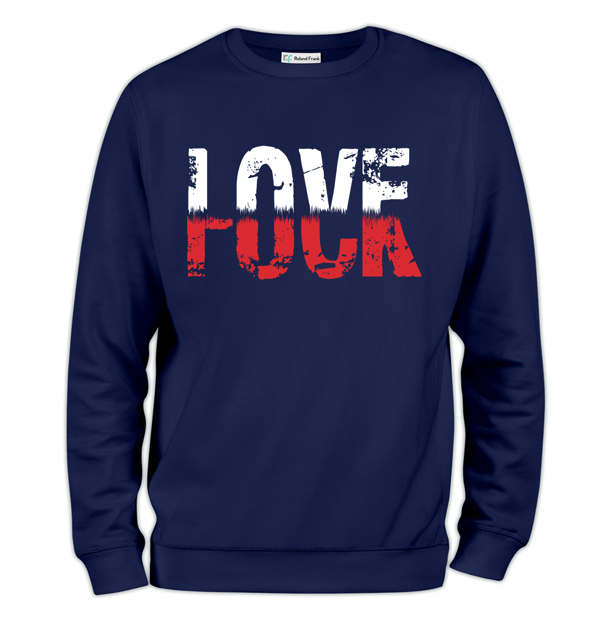 LoveFuck Baskılı Regular Sweatshirt